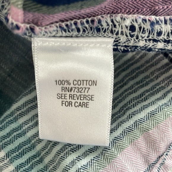 Croft & Barrow 3/4 Sleeve Button Front Blouse - Picture 6 of 6